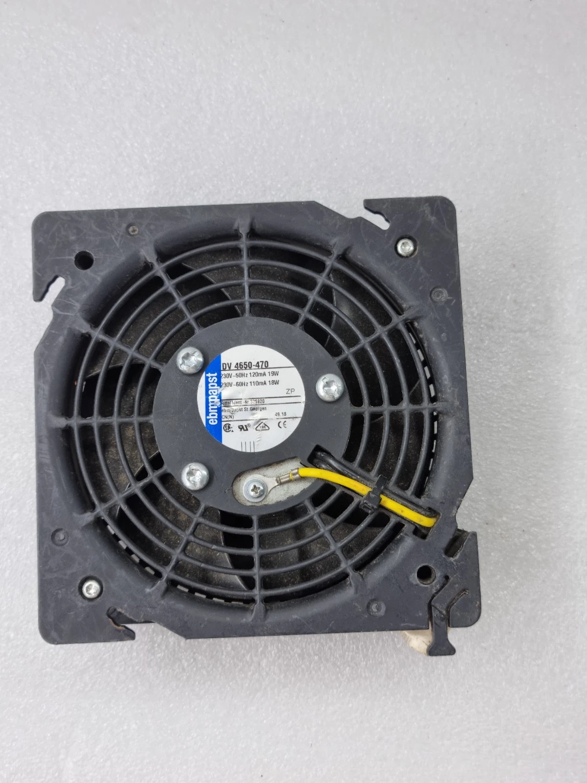 ebmpapst DV 4650-470 230V~50Hz 120mA 19W Fan (Used Working)